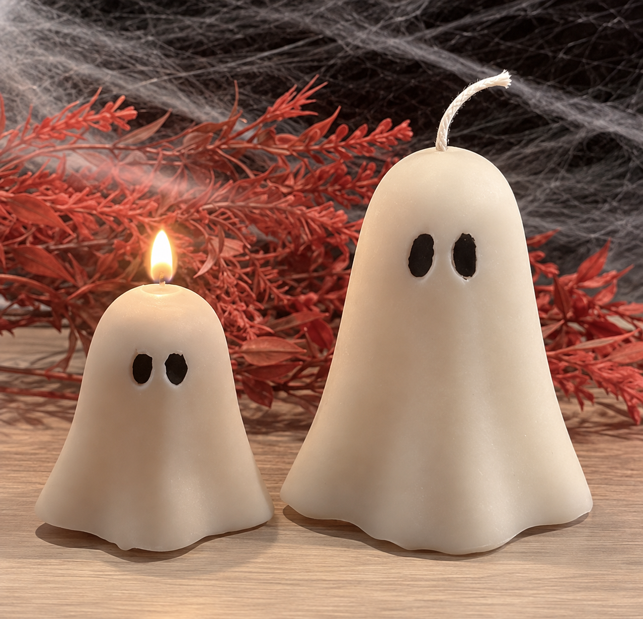 Mini Boo & Big Boo – Halloween sojavoks