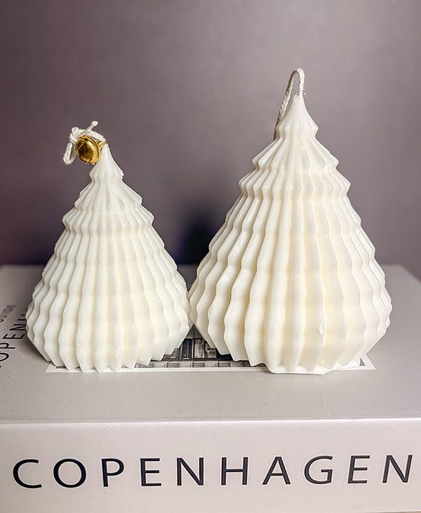 Origami soja juletræ