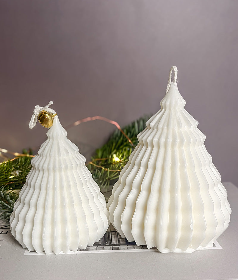 Origami soja juletræ