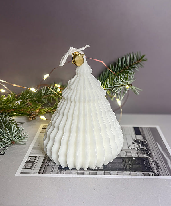 Origami soja juletræ