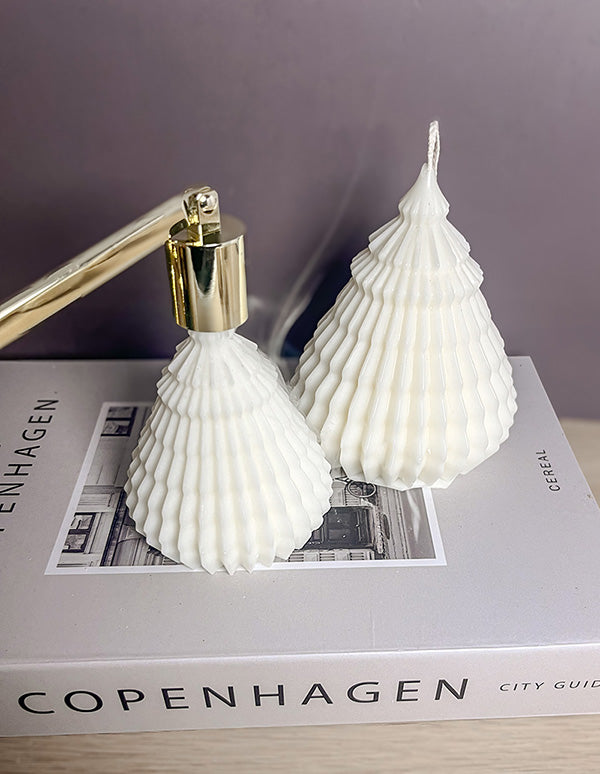 Origami soja juletræ