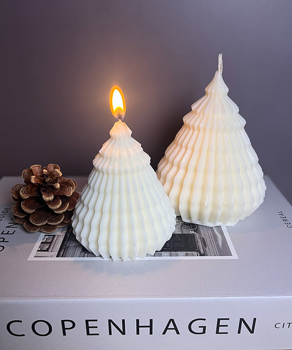 Origami soja juletræ