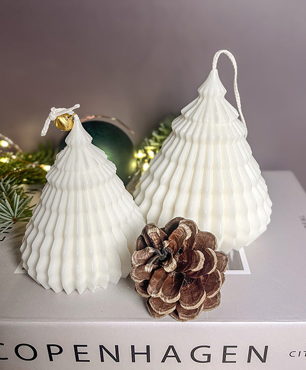 Origami soja juletræ