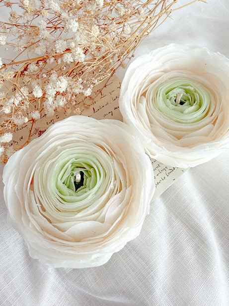Sofia – håndformet ranunkel blomsterlys