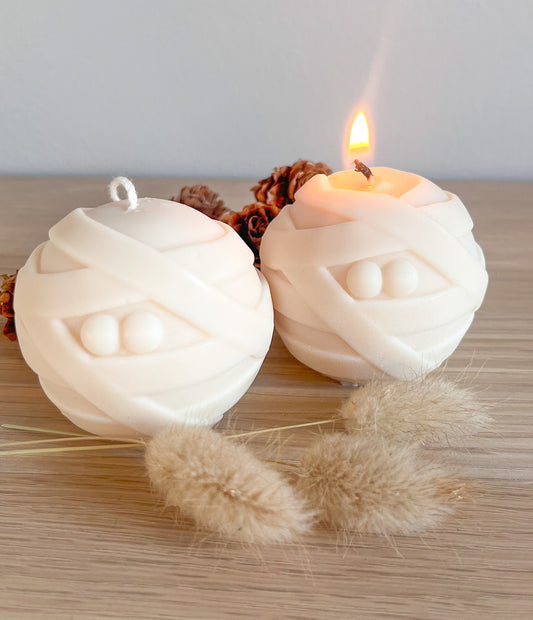 Søde mumie halloweenlys