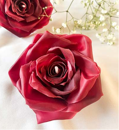 Dyb rød garden rose